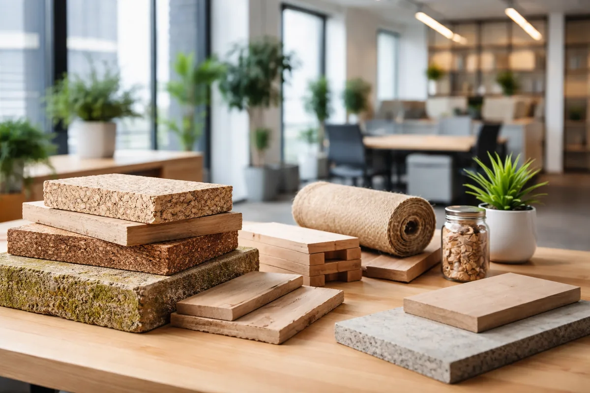 Où trouver des matériaux durables pour construire des bureaux