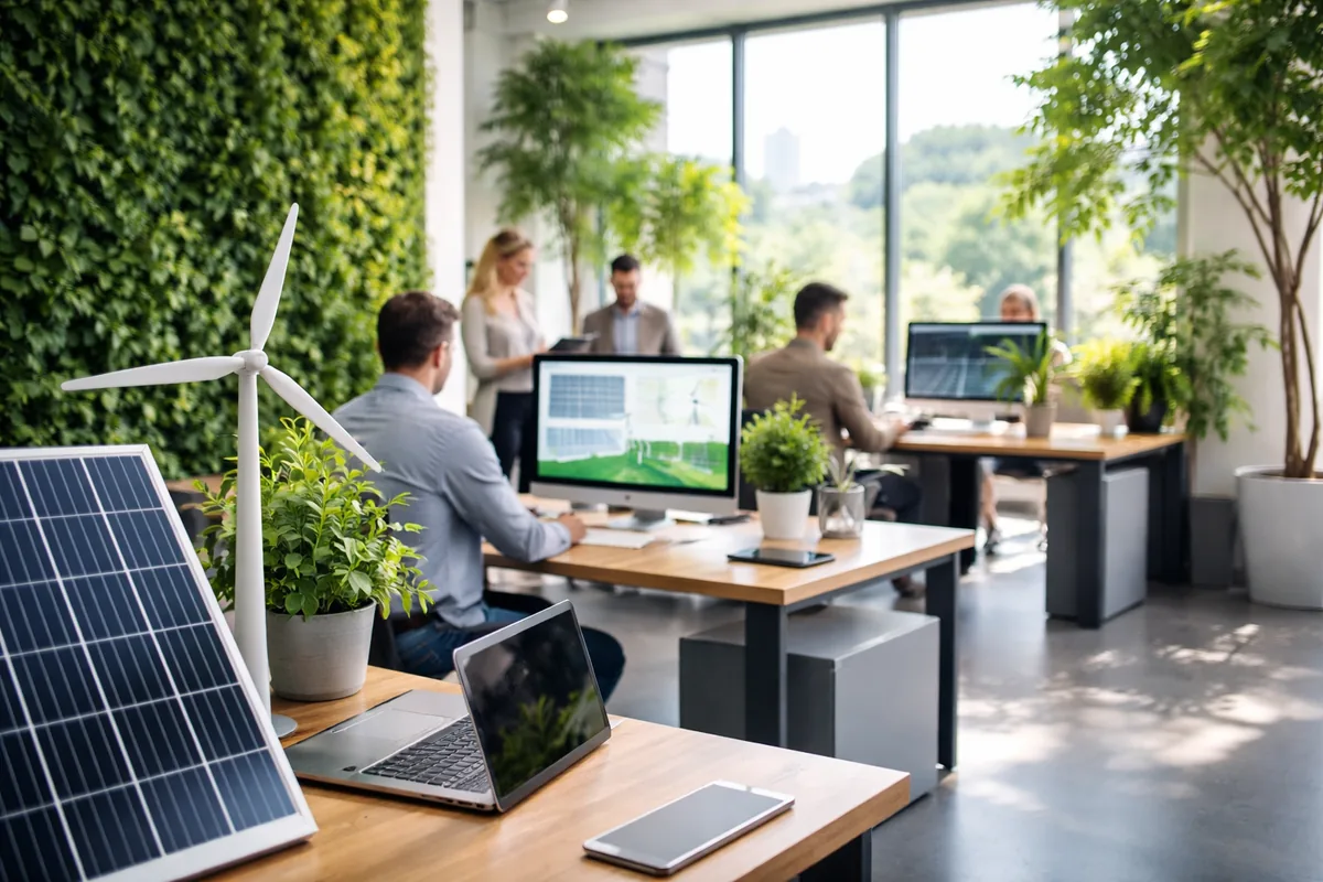 Peut-on intégrer des technologies vertes dans un lieu de travail
