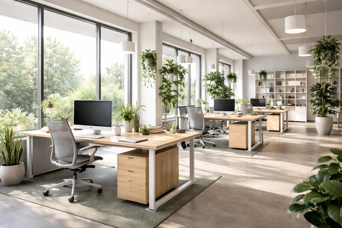 Comment optimiser l'espace de travail dans un bureau moderne