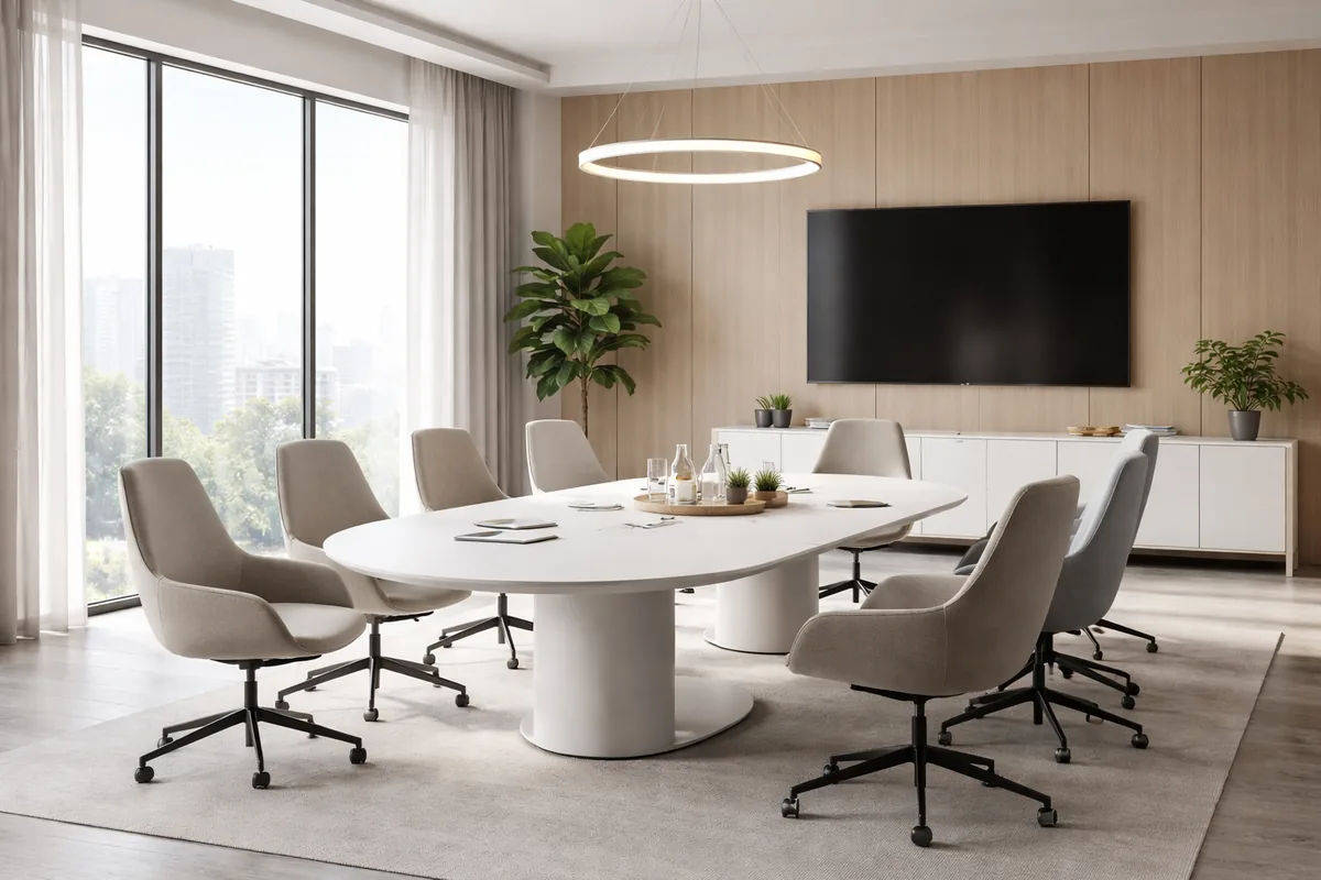 Quel mobilier choisir pour une salle de réunion contemporaine